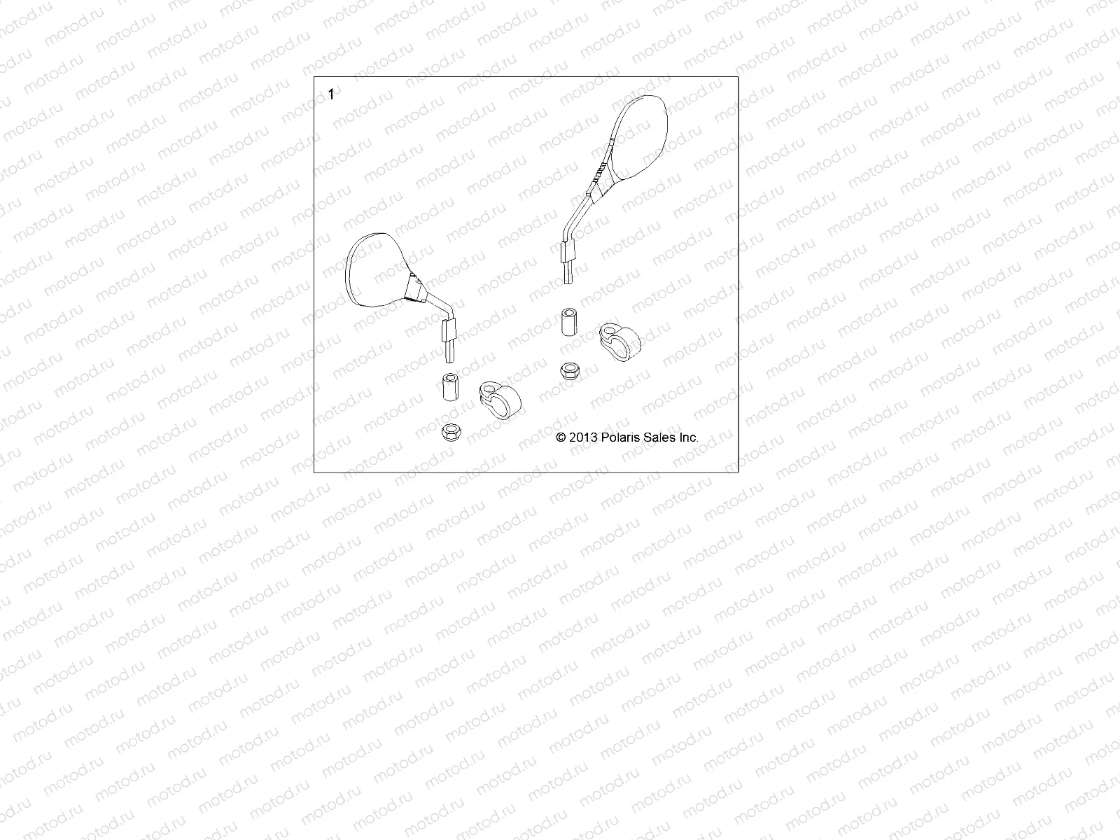 BODY | BODY, MIRRORS - A14MN50EM/EA (49ATVMIRRORS14SPFOREST)