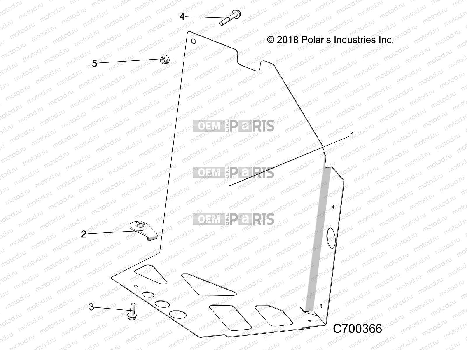 BODY | BODY, MUD COVER REAR - R20RRE99DS (C700366)