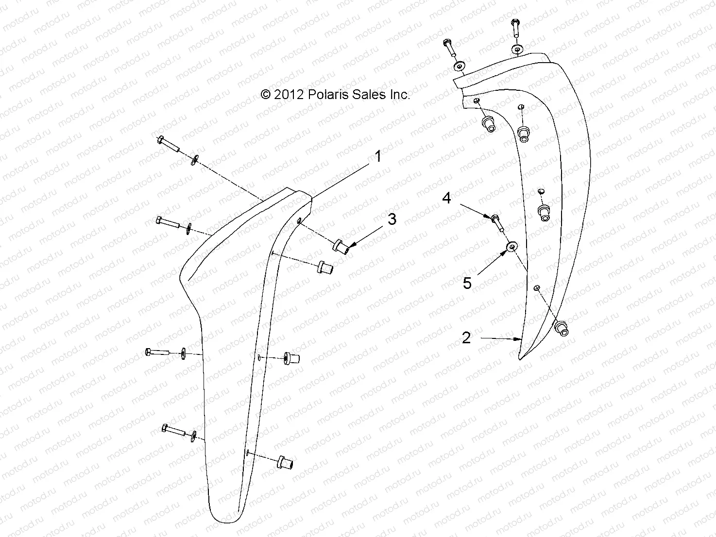 BODY | BODY, MUD GUARD - e2/e4/e6/eS/eL/eLXD (49GEMBODY11MUDGUARD)