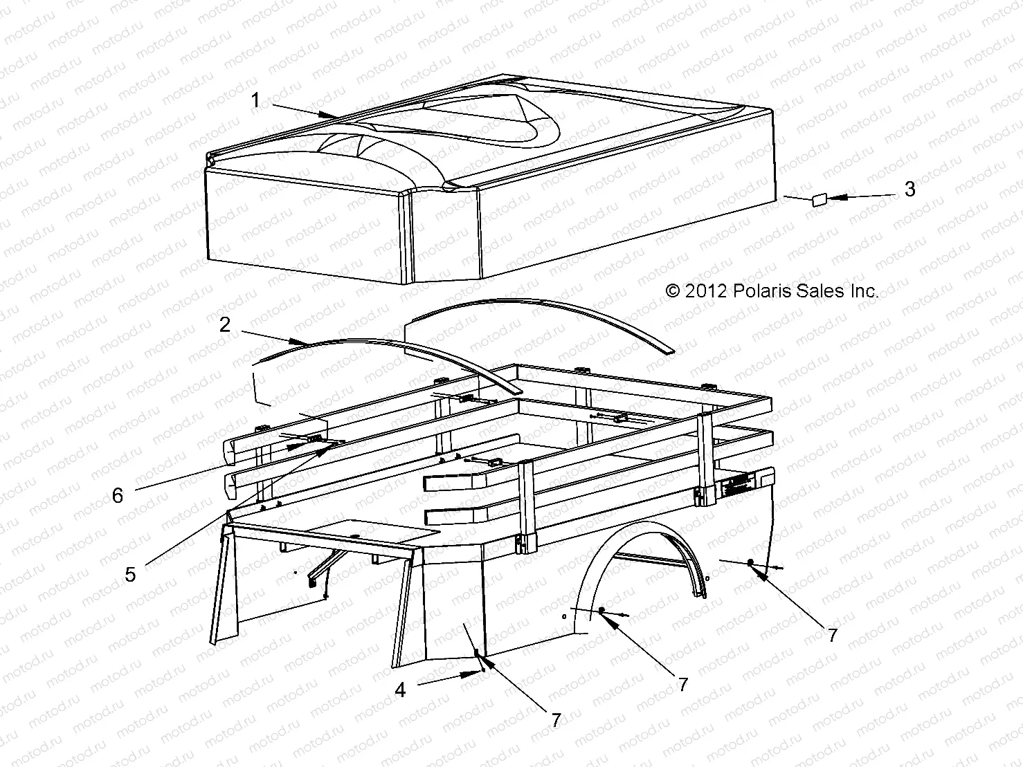 BODY | BODY, OPTIONS, BEDCOVER - eL/eLXD (49GEMOPTIONS11BEDCVREL)
