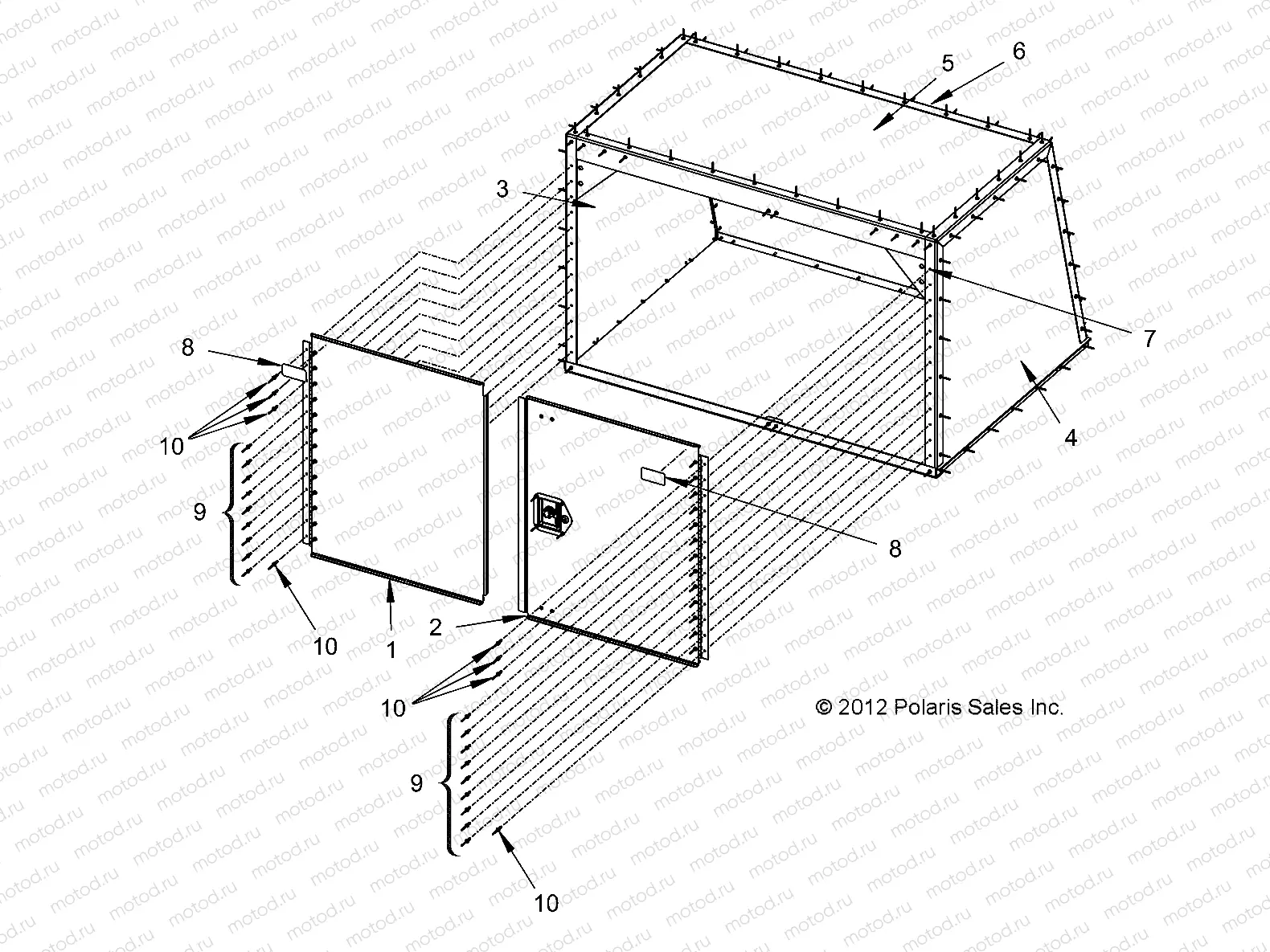 BODY | BODY, OPTIONS, ENCLOSED CARGO CARRIER - e4/e6wSopt/eS (49GEMOPTIONS11CARRIER)