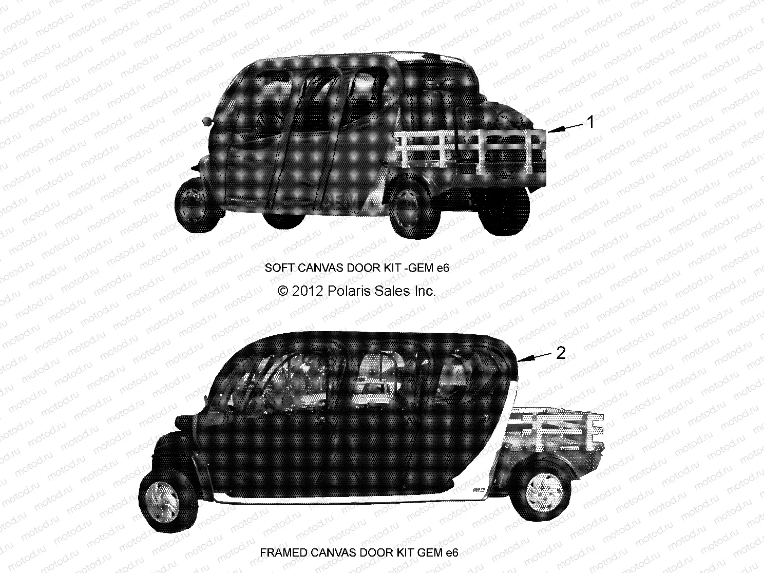 BODY | BODY, OPTIONS, FRAMED and SOFT CANVAS DOORS - e6 (49GEMOPTIONS11FRAMEDE6)