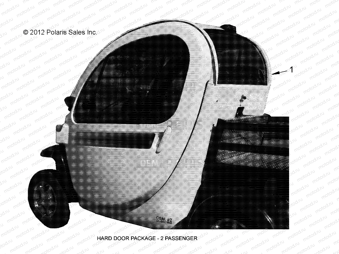 BODY | BODY, OPTIONS, HARD DOOR 2 PASSENGER - L12G2A/L12G2S/L12G2L/L12G2D (49GEMOPTIONS11HARDDRE2)