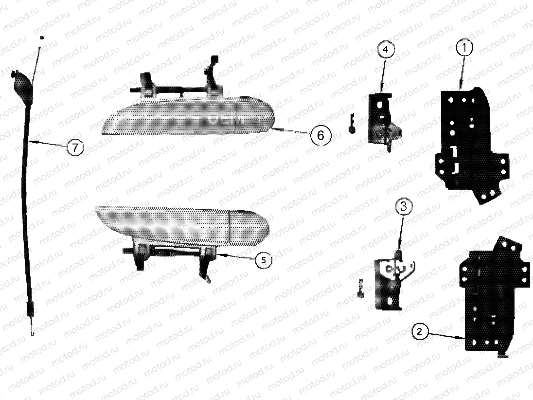 BODY | BODY, OPTIONS, SEDAN SERVICE PARTS (VIN 048995-Previous) - e4 (49GEMOPTIONS11SEDANE4)