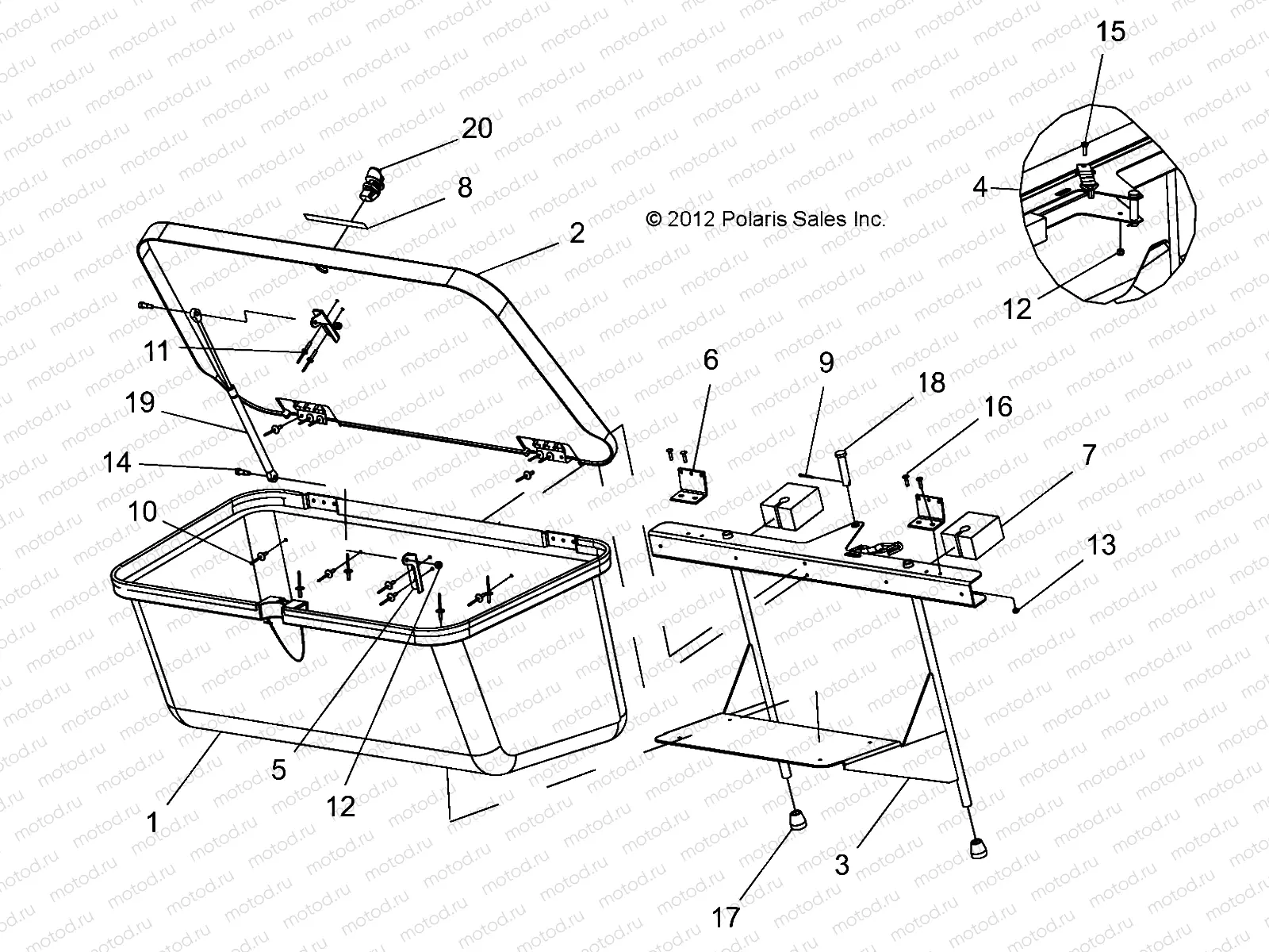 BODY | BODY, OPTIONS, TRUNKBACK - L12G2A/L12G4A/L12G6A (49GEMOPTIONS11TRUNKBACK)