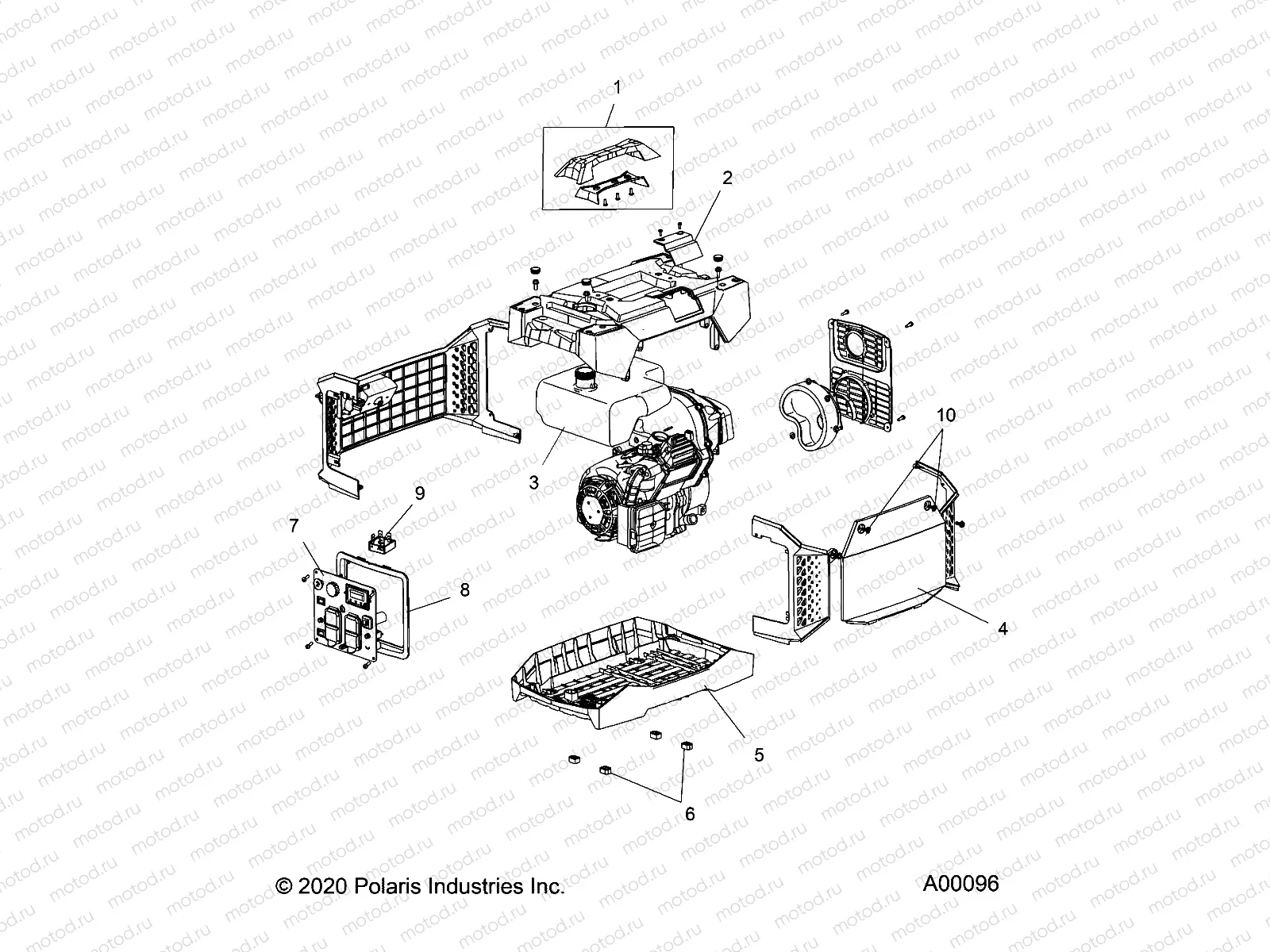 BODY | BODY, OUTER PANELS - P20GDGDNA (A00096)