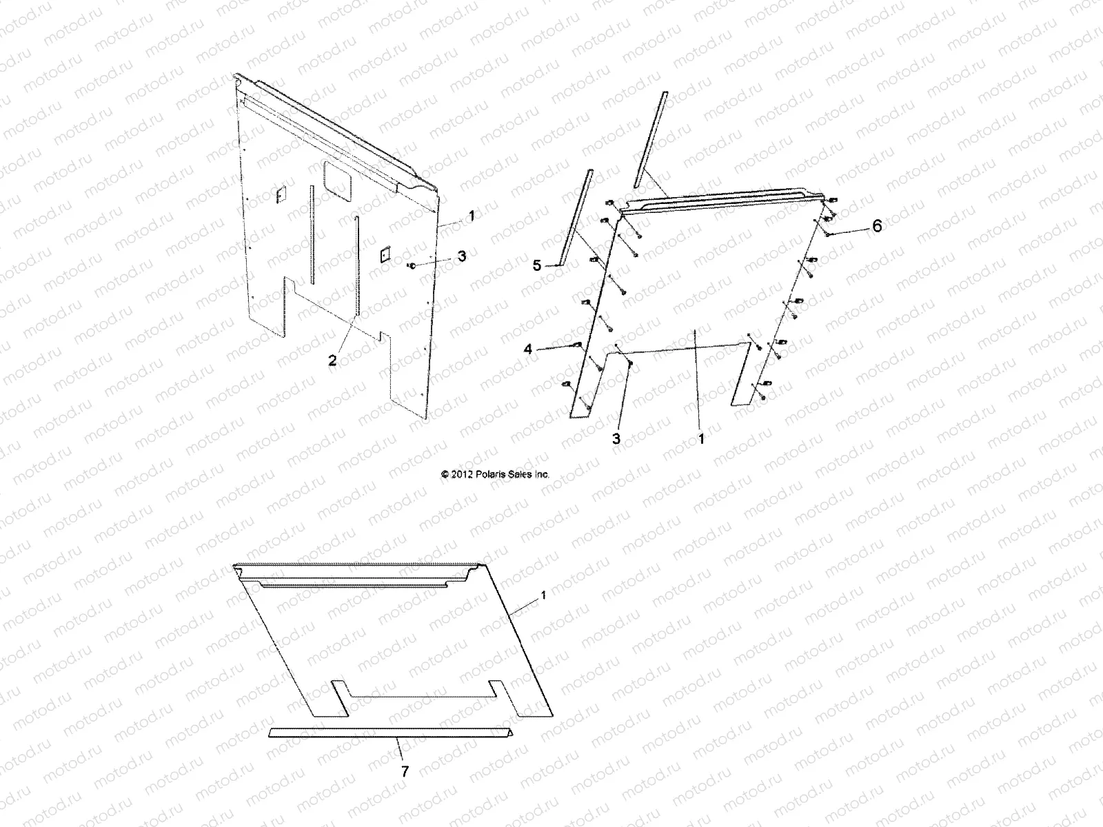 BODY | BODY, PANEL BACK - L15G2/4/6 ALL OPTIONS (49GEMBODY13PNL)