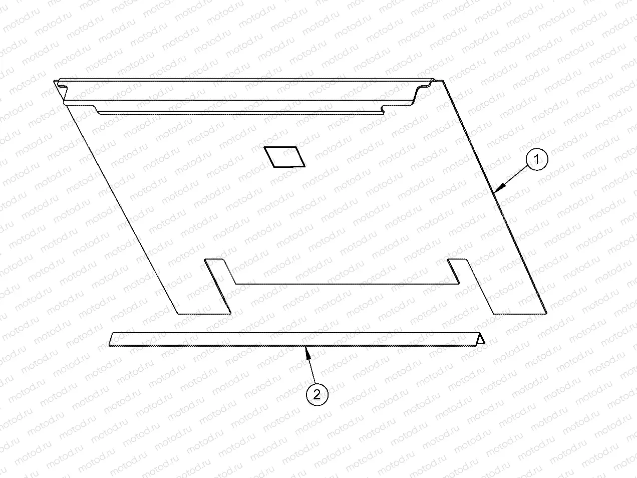 BODY | BODY, PANEL BACK WITH LATCH - e6 (49GEMBODY11PNLE6)