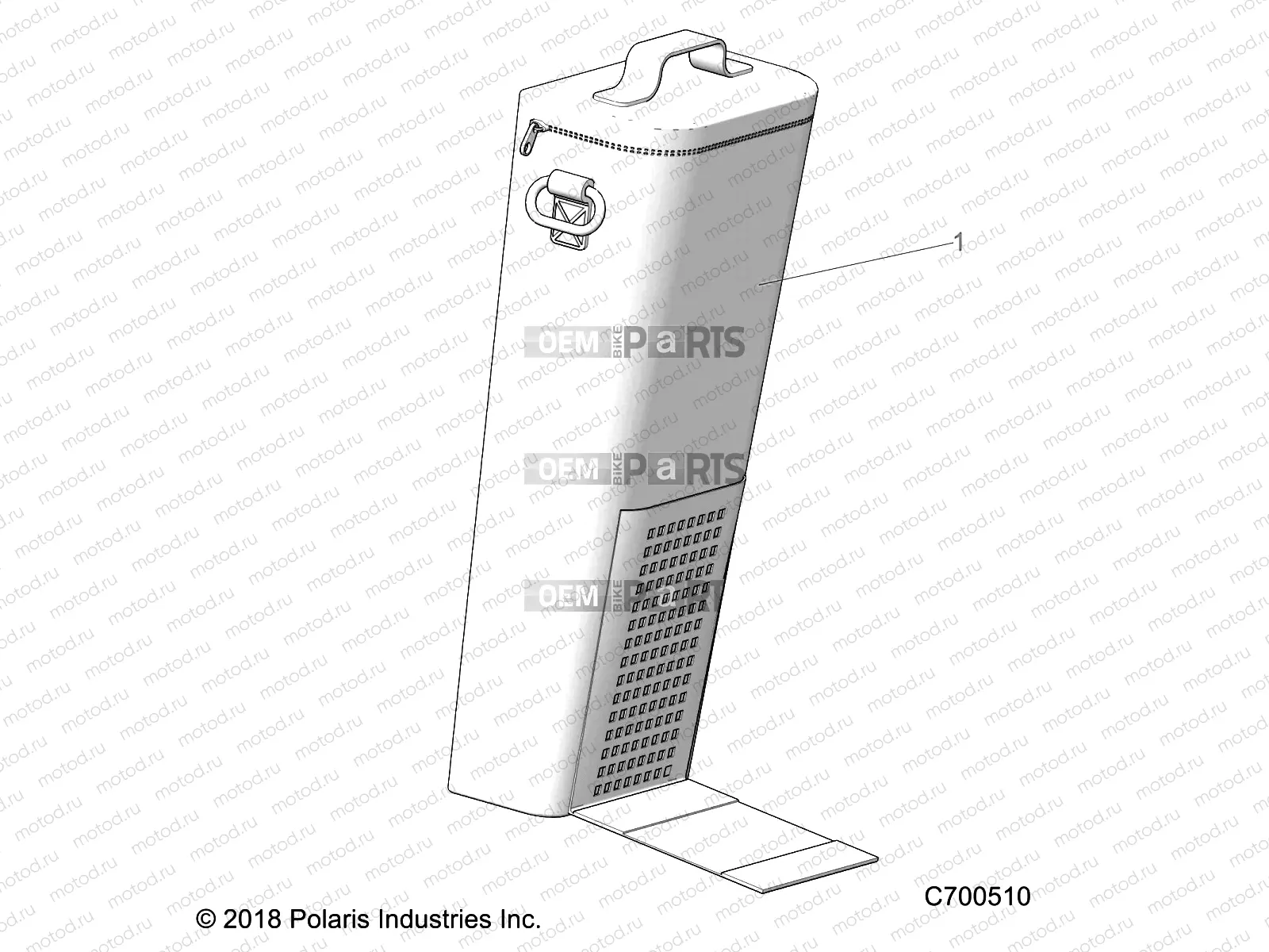 BODY | BODY, POCKET UPFIT - R23MAA57F1/SC9/CK/F1/F9 (C700510)