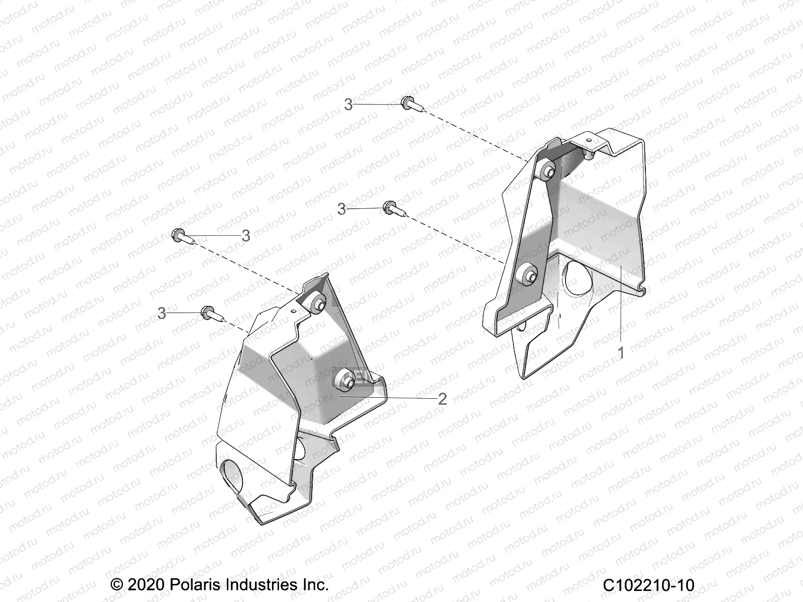 BODY | BODY, REAR BUMPER - A21SXM95AG/CAG (C102210-10)