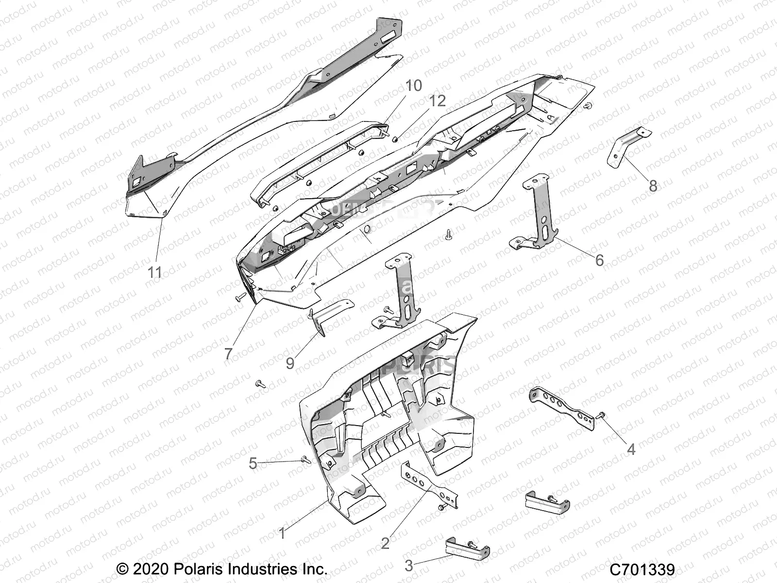 BODY | BODY, REAR BUMPER - Z21N4E99AC/AK/BC/BK/K99AP/AG/BG/BP (C701339)