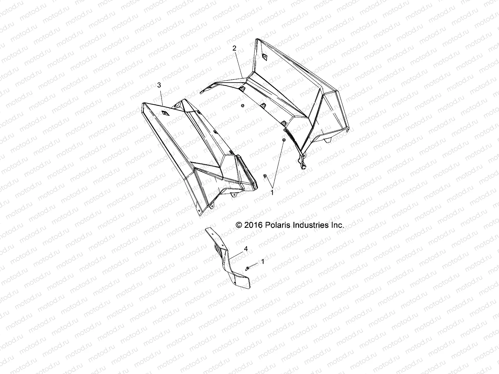 BODY | BODY, REAR CAB - A18SVA85B5 (101050)