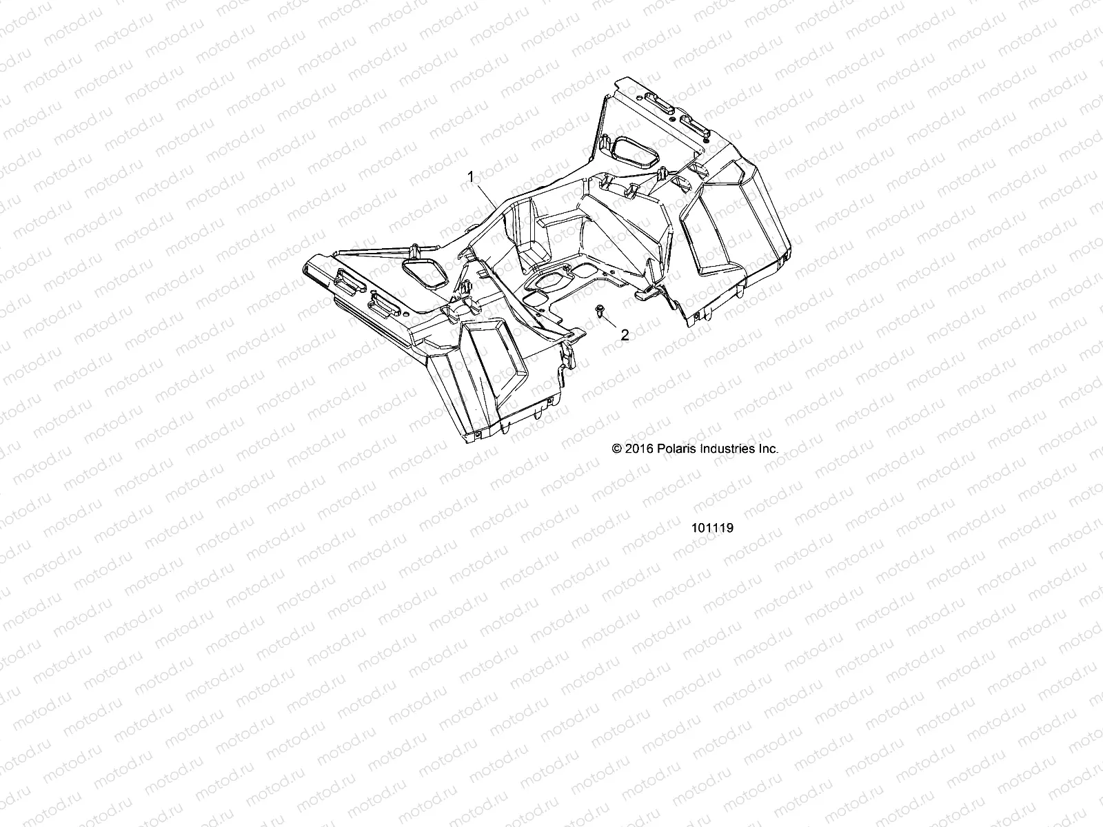 BODY | BODY, REAR CAB - A18SXA85B1/B7/SXE85BM/BS/B9 (101119)