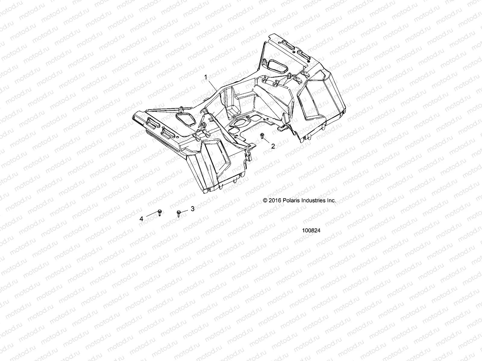 BODY | BODY, REAR CAB - A19SXE95FR (100824)