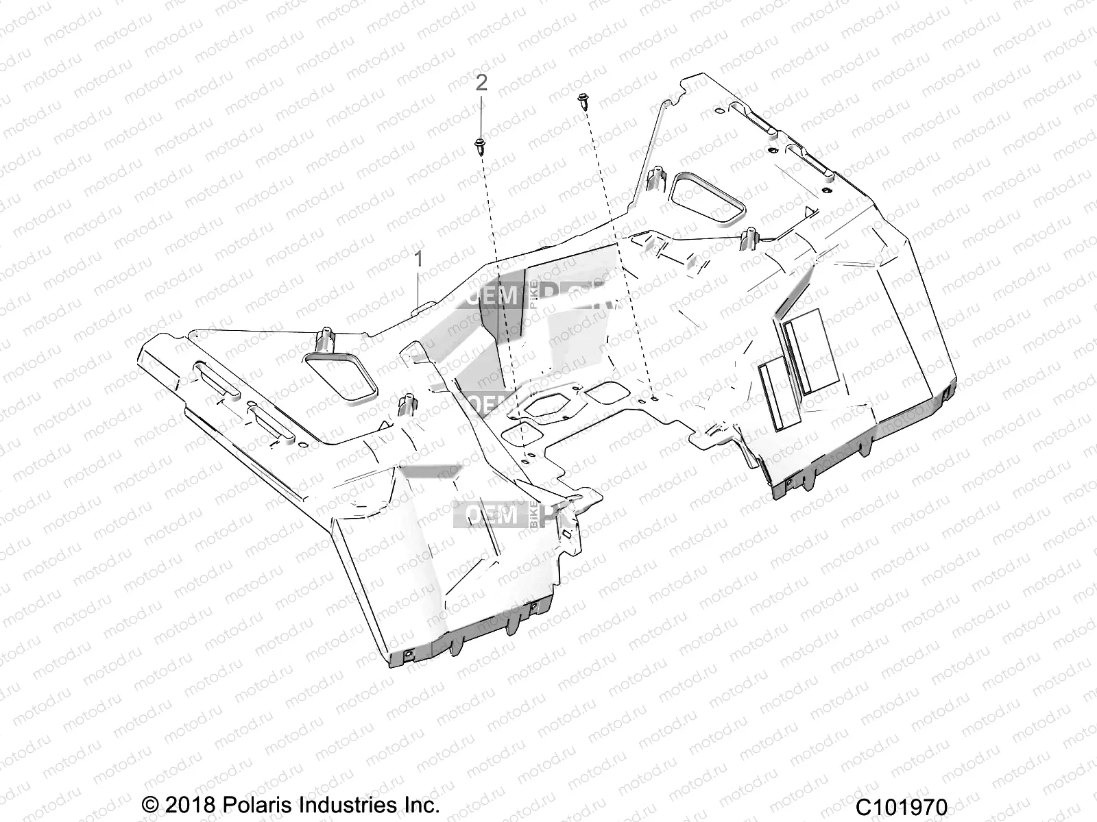 BODY | BODY, REAR CAB - A21SXD95A9/CA9 (C101970)