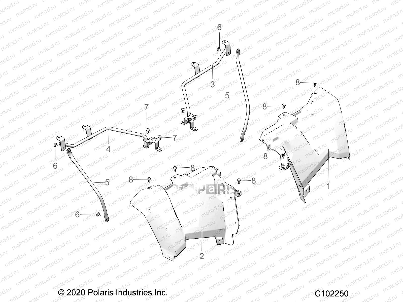 BODY | BODY, REAR CAB - A22SWE57F1/S57C1/C2/C5 (C102250)