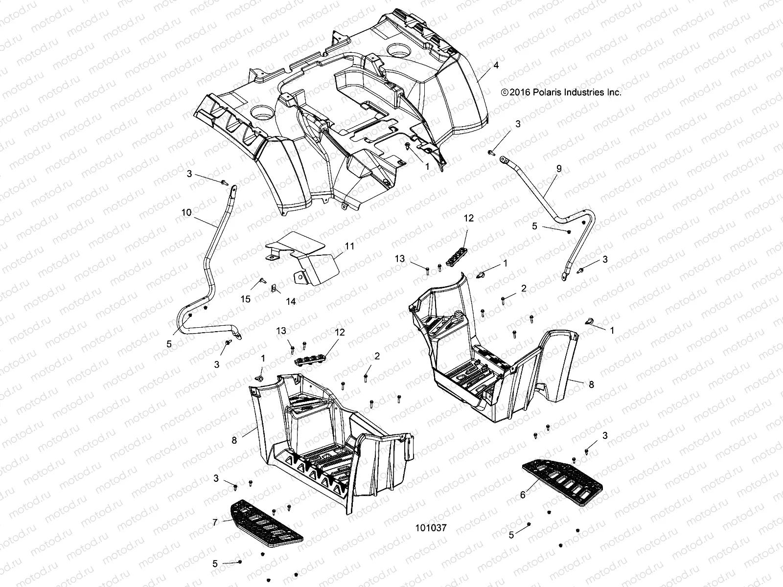 BODY | BODY, REAR CAB and FOOTWELL - A23SYE85AP (101037)