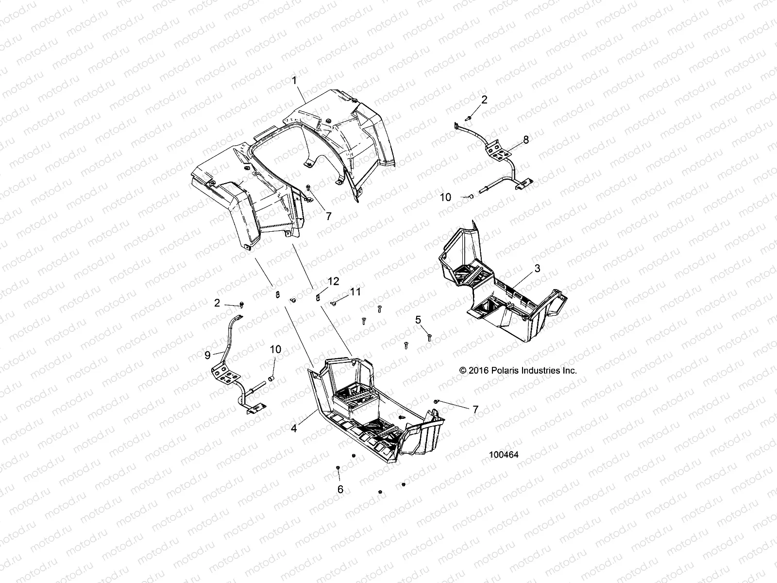 BODY | BODY, REAR CAB and FOOTWELLS - A18S6E57B1
