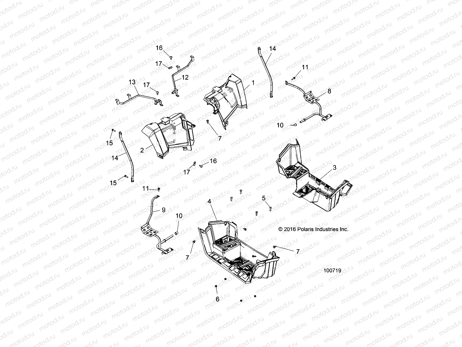 BODY | BODY, REAR CAB and FOOTWELLS - A19SWE57F1 (100719)