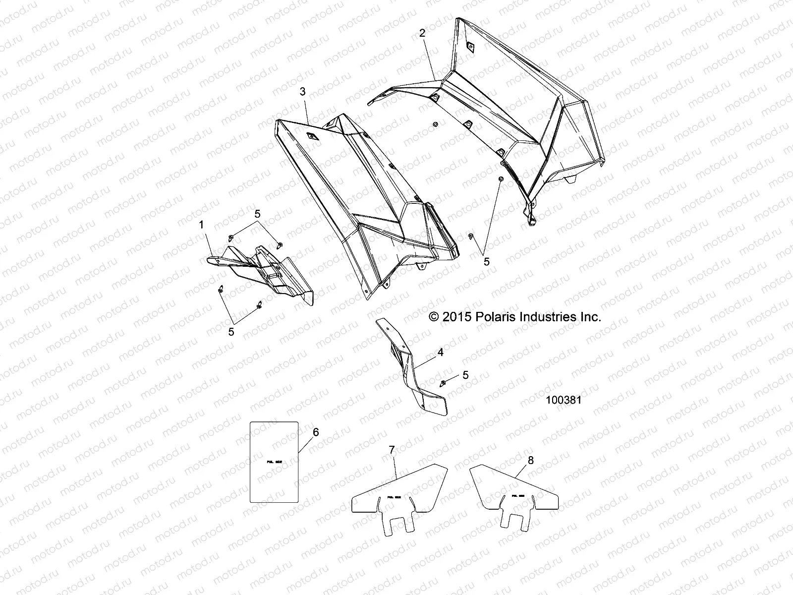 BODY | BODY, REAR CAB AND HEAT SHIELDS - A16SVS95CM/T95C2
