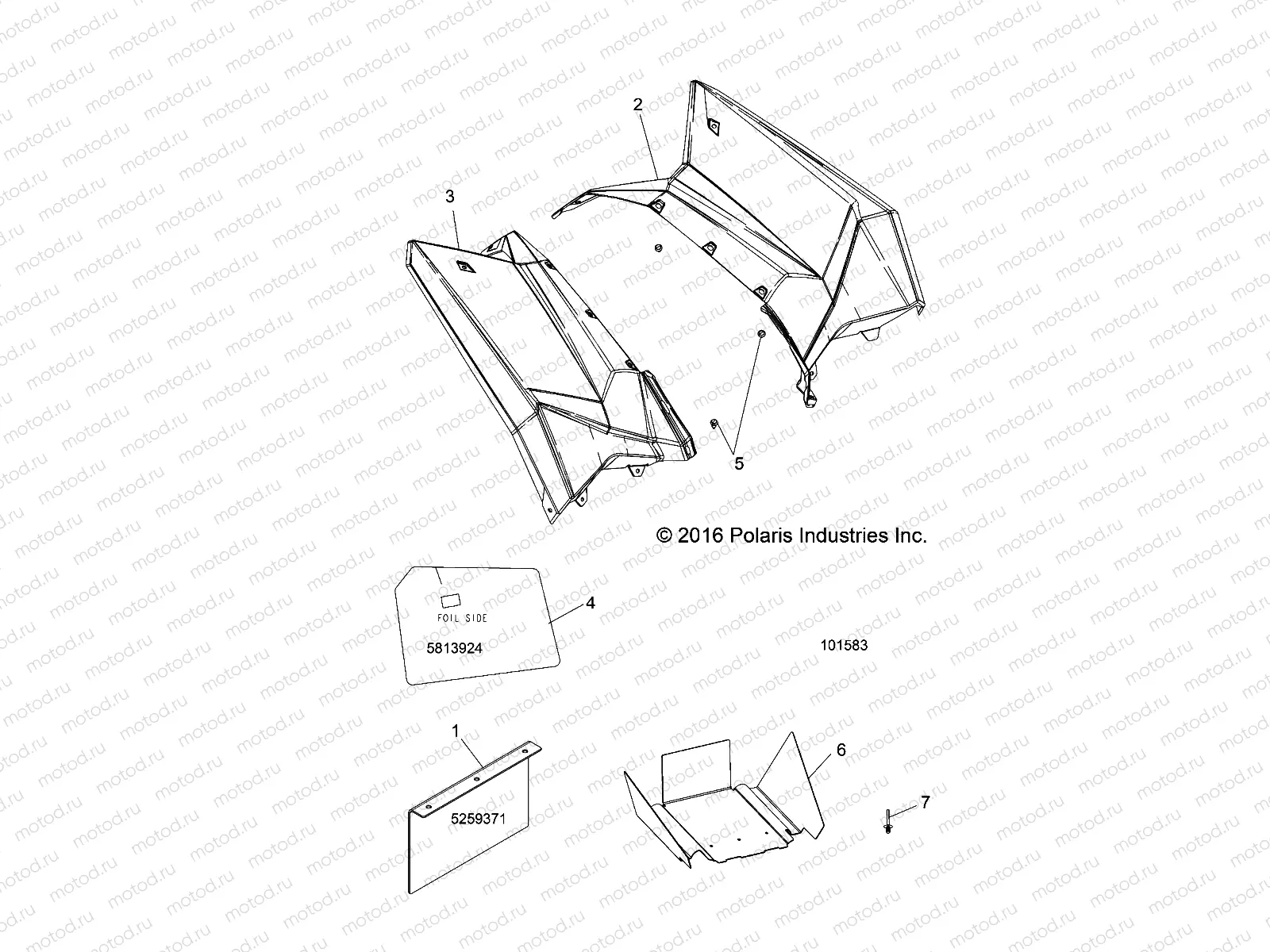 BODY | BODY, REAR CAB AND HEAT SHIELDS - A17SVE95AM