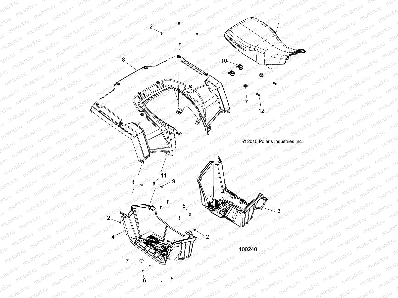 BODY | BODY, REAR CAB, SEAT and FOOTWELLS - A16SEA57N1/N7/E57N1/E57N2/BA57N1