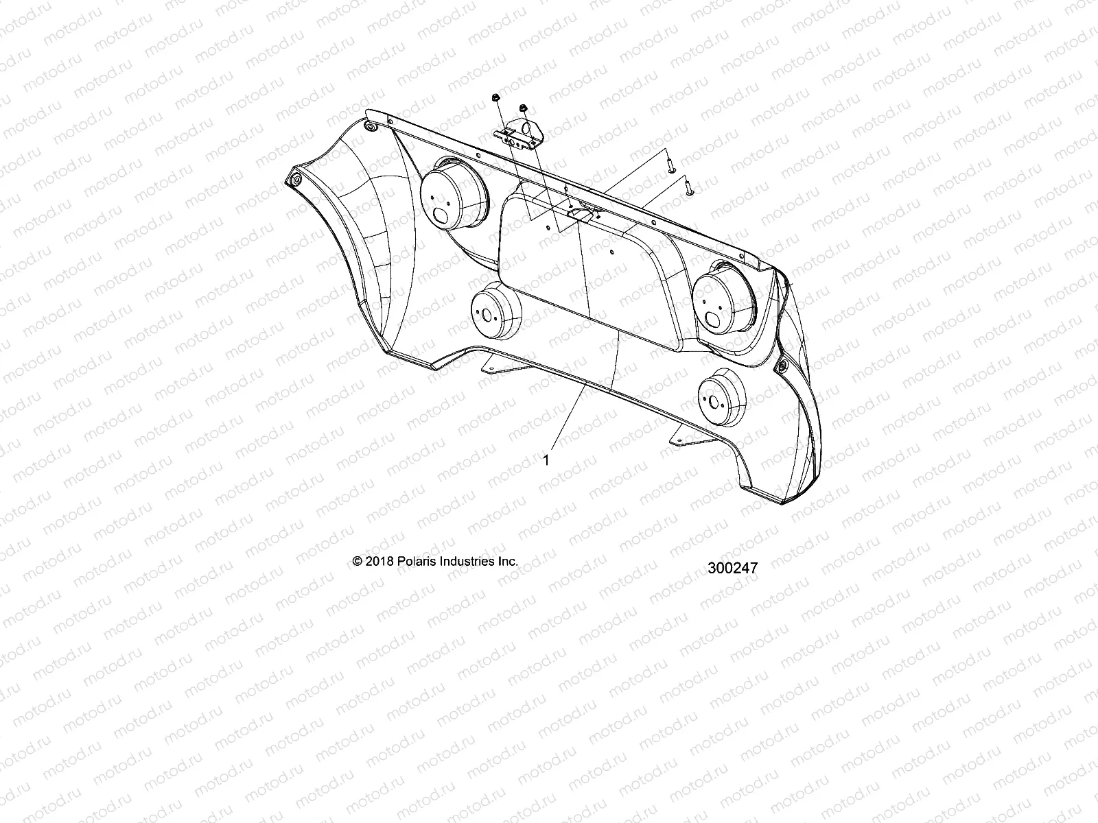 BODY | BODY, REAR FACIA - L20G4AGAEA