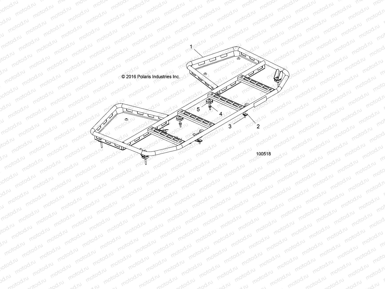 BODY | BODY, REAR RACK - A19SEG50B4