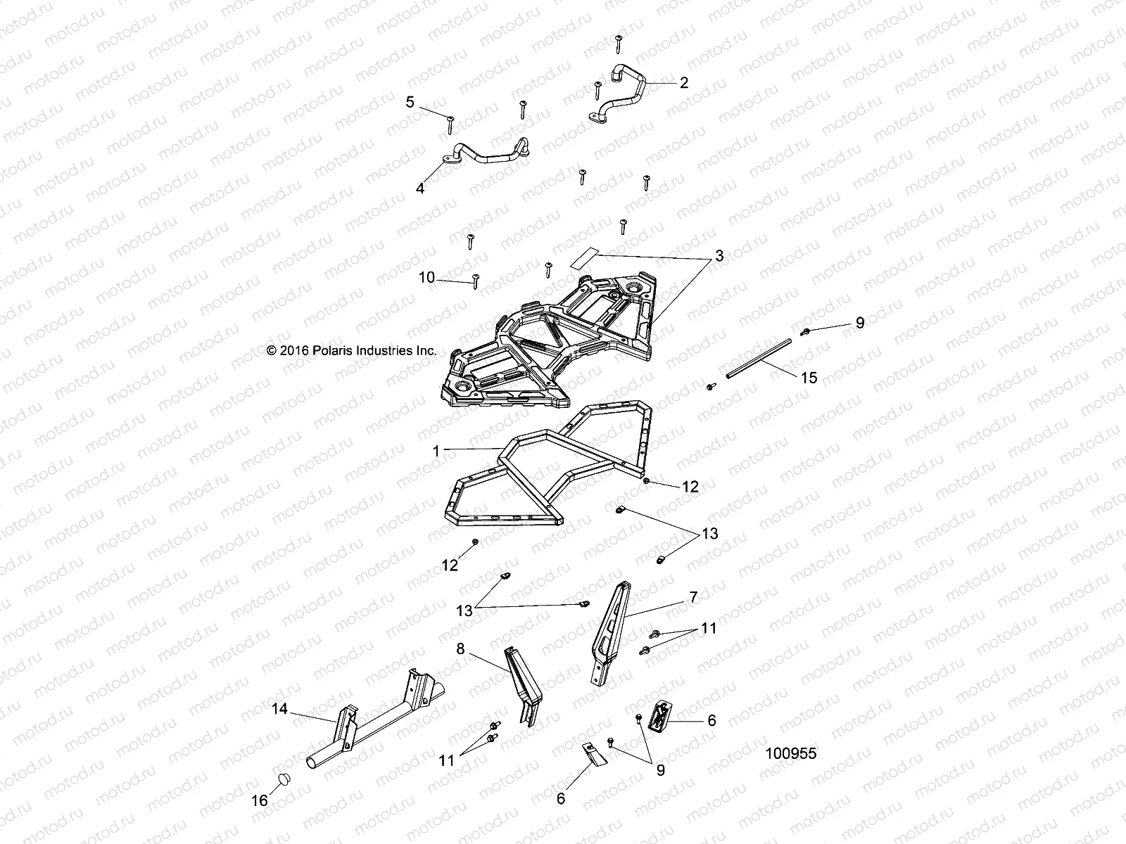 BODY | BODY, REAR RACK - A19SVS95FR