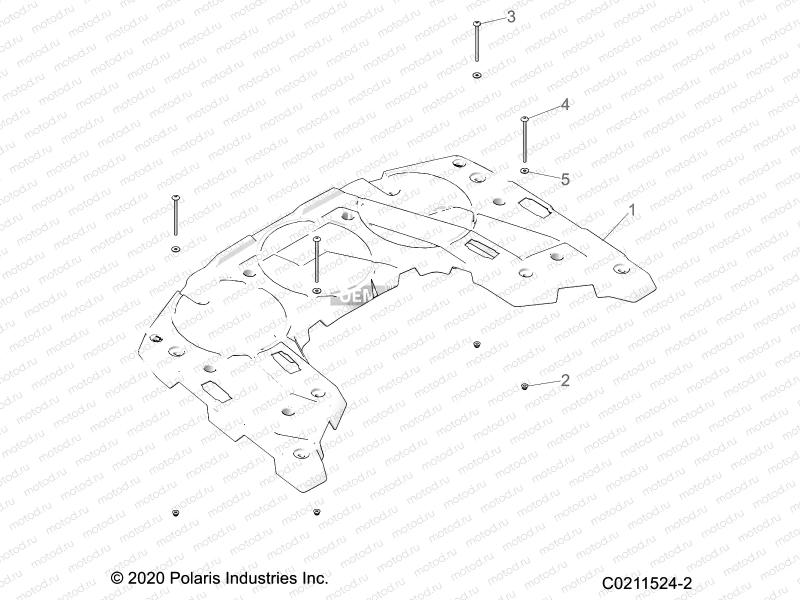 BODY | BODY, REAR RACK - A22SHD57A9 (C102310-1)