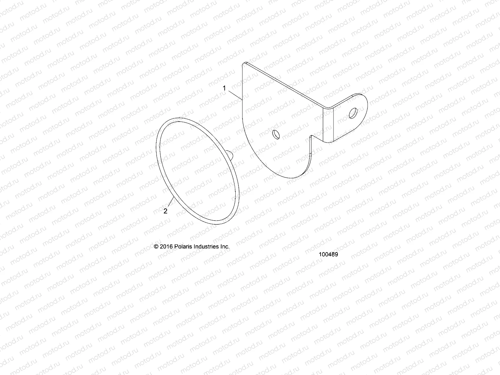 BODY | BODY, REAR REFLECTORS - A17S6S57C1/CM