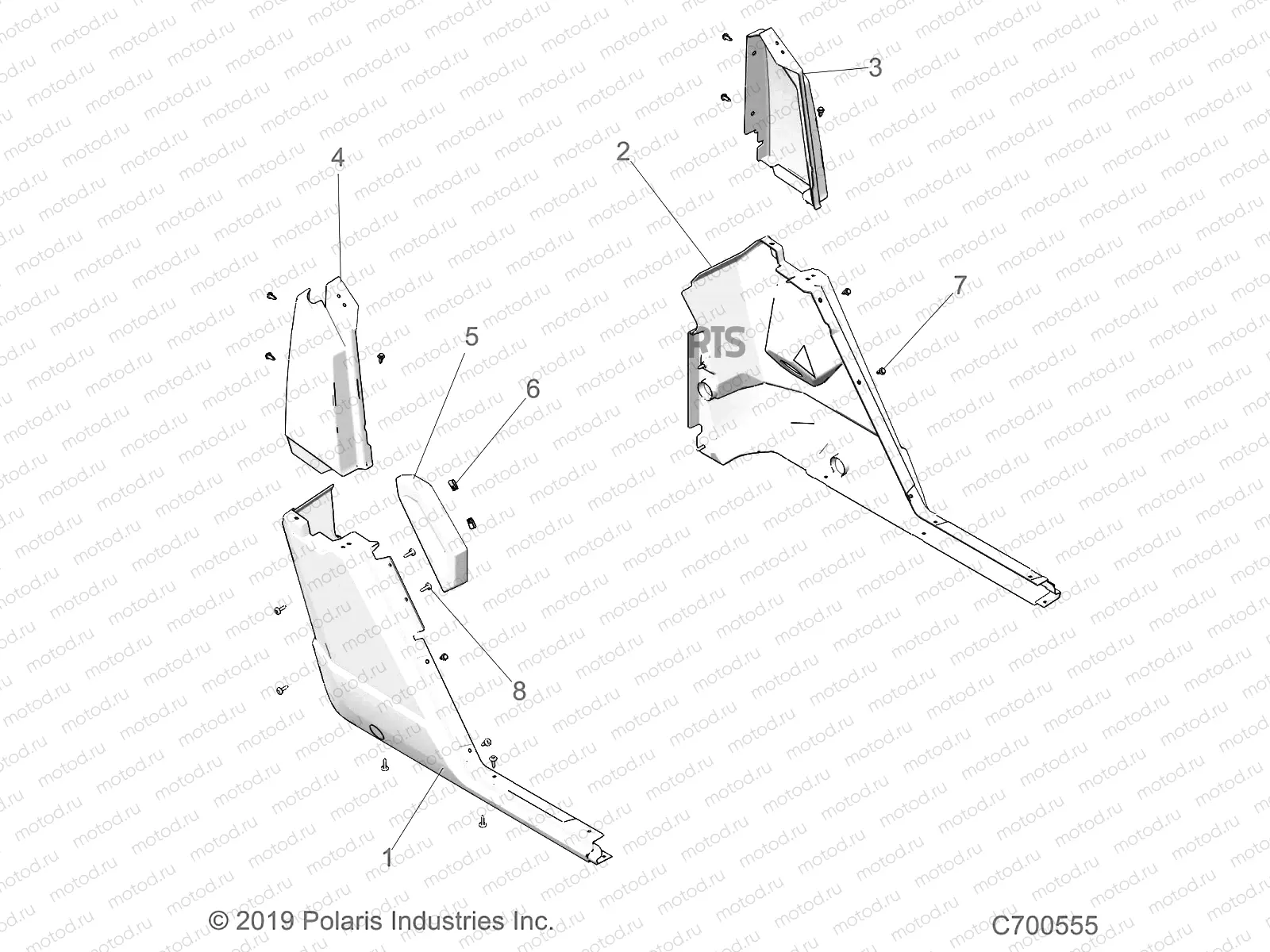 BODY | BODY, ROCKER PANELS - R19RRU99/A/B (C700555)