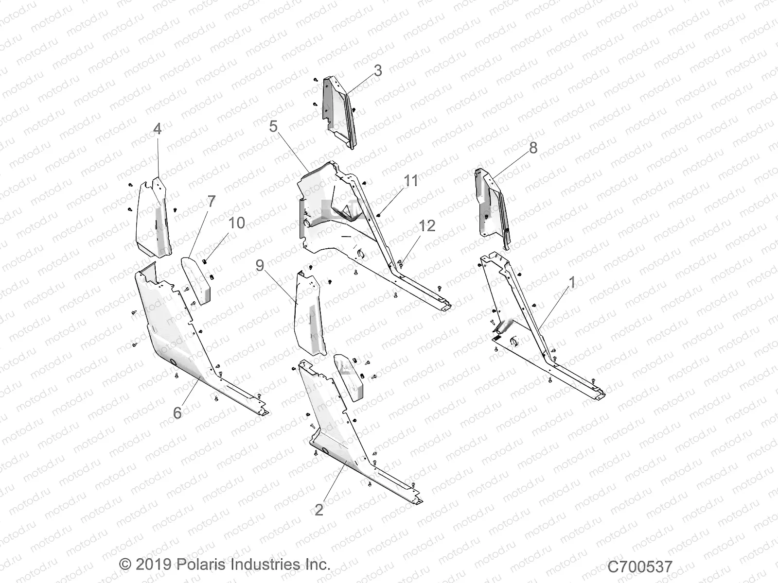 BODY | BODY, ROCKER PANELS - R19RSE99/A (C700537)