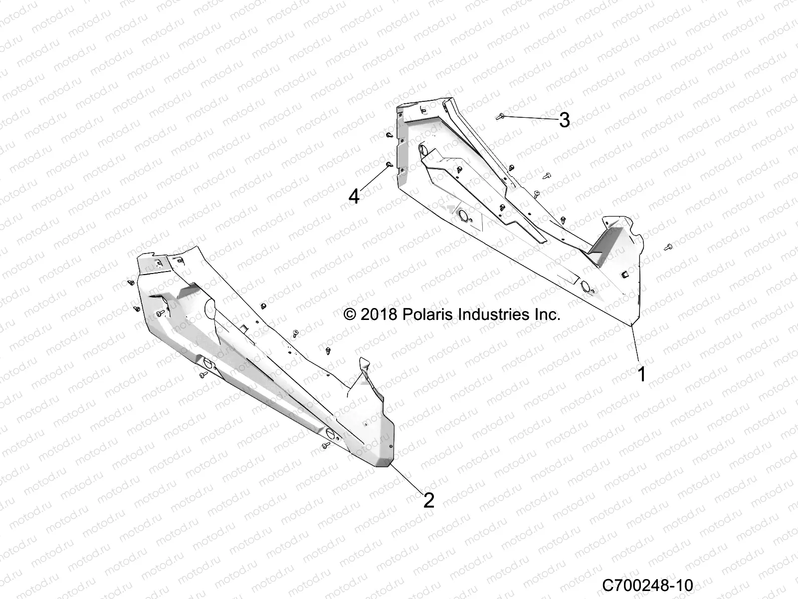 BODY | BODY, ROCKER PANELS - Z22NAK99AK/AR/BK/BR/NAV99AK/AR/BK/BR (C700248-10)