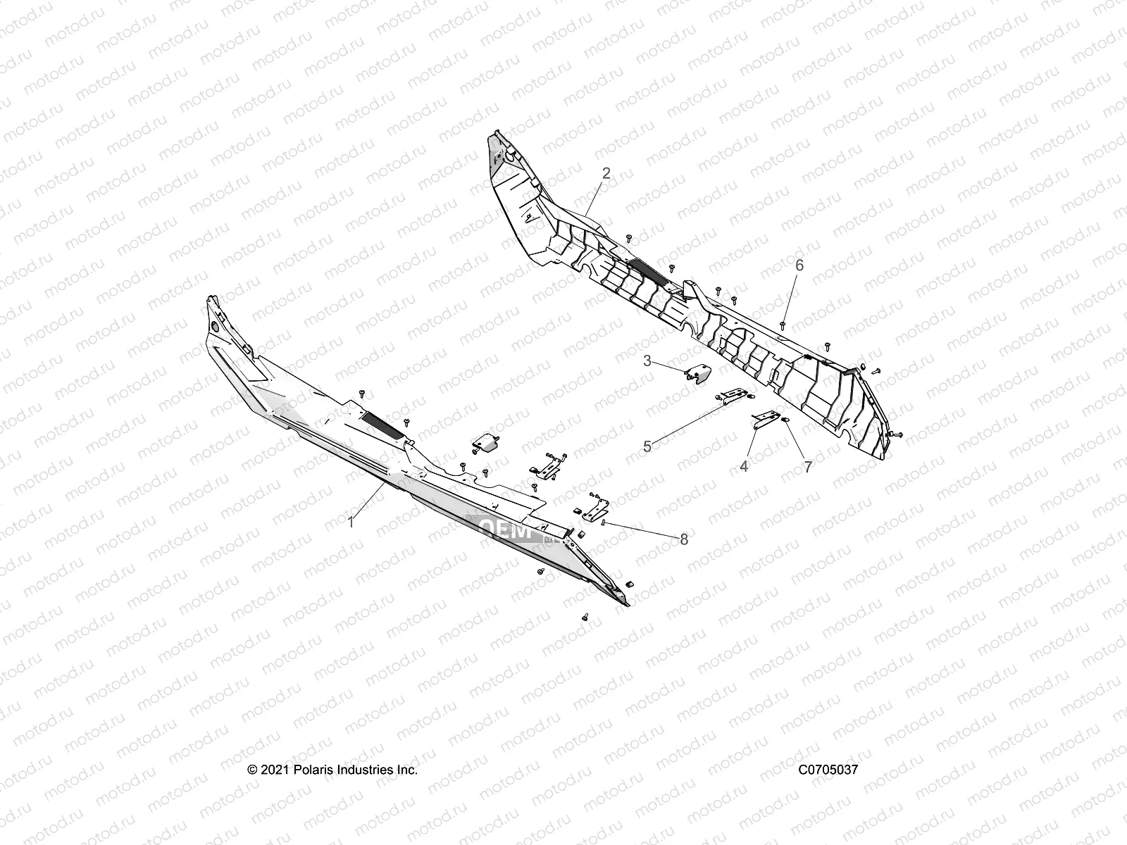 BODY | BODY, ROCKER - Z23G4C92AL/BL (C0705037)
