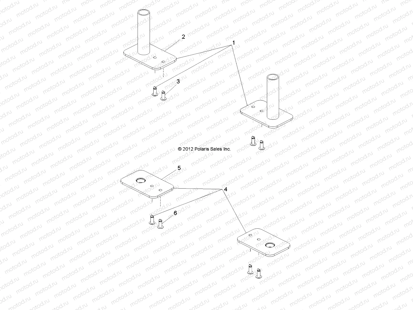 BODY | BODY, ROOF MOUNT - L13G2/4/6 ALL OPTIONS (49GEMBODY12ROOFMNT)