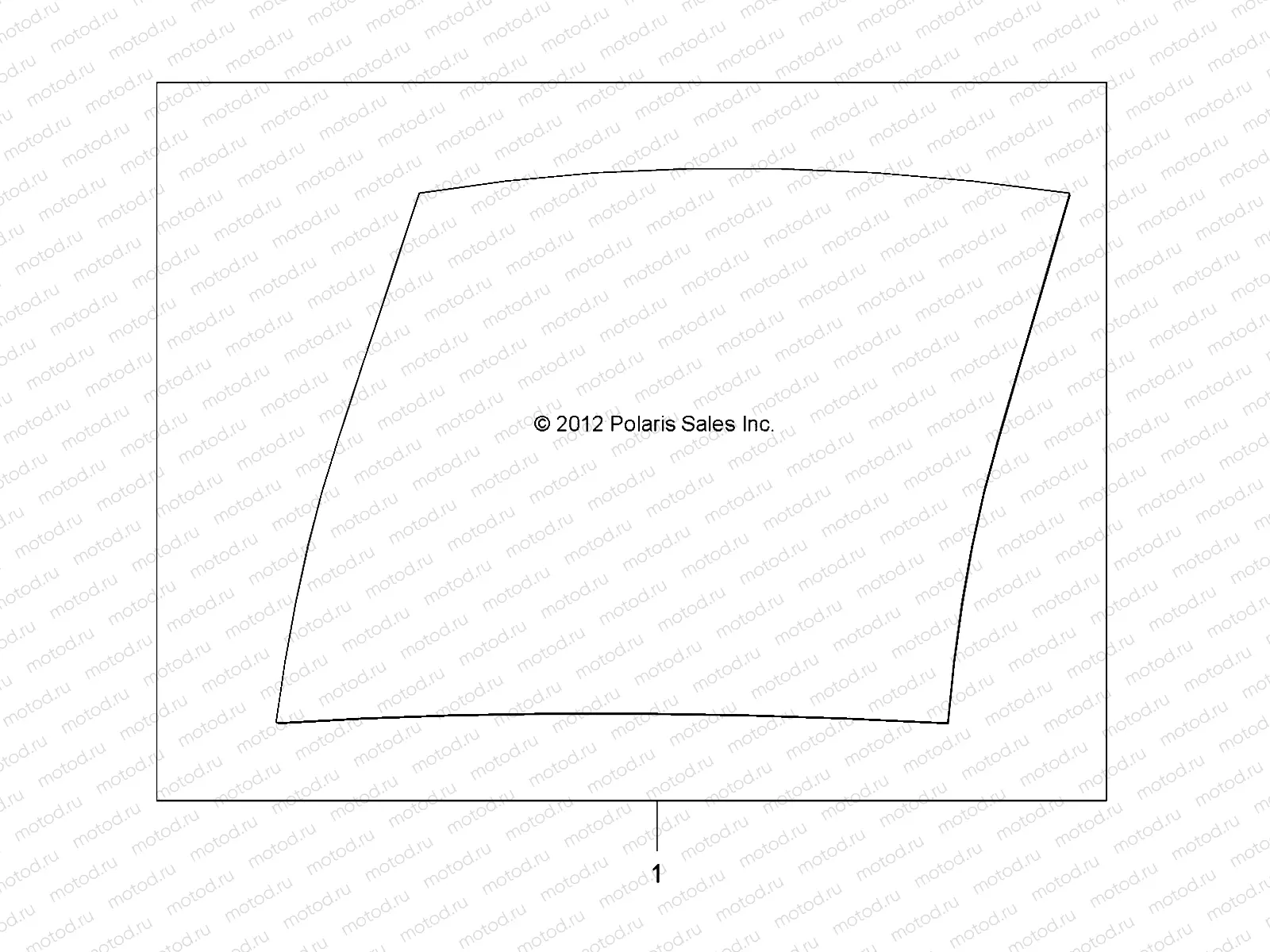 BODY | BODY, ROOF PANEL, FRONT - e6 (49GEMBODY11ROOFPNLFRT)