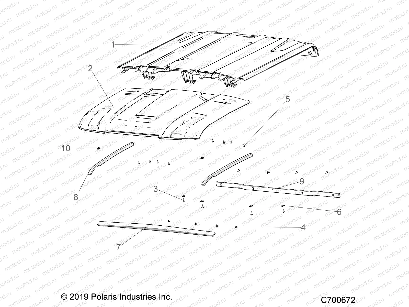BODY | BODY, ROOF - R20RSF99AV/BV (C700672)