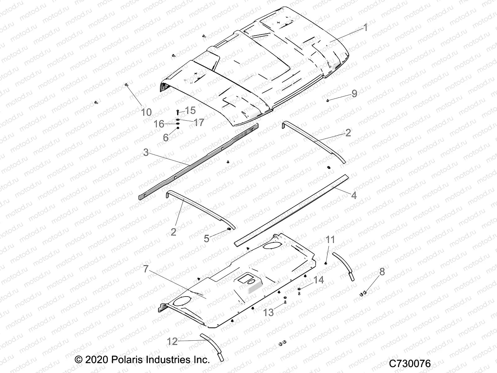 BODY | BODY, ROOF - R21RRZ99A9/AC/AP/AW/B9/BC/BP/BW (C730076)
