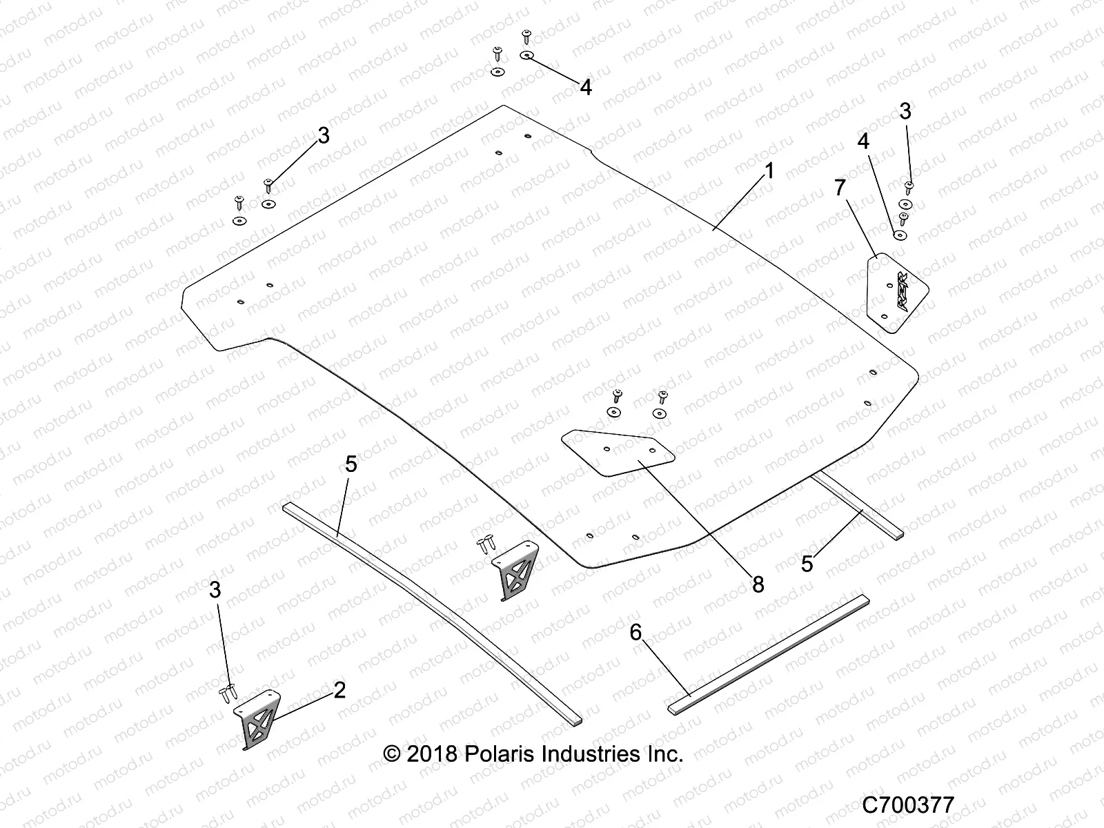 BODY | BODY, ROOF - Z19VEL92BK/BR/BM (C700377)