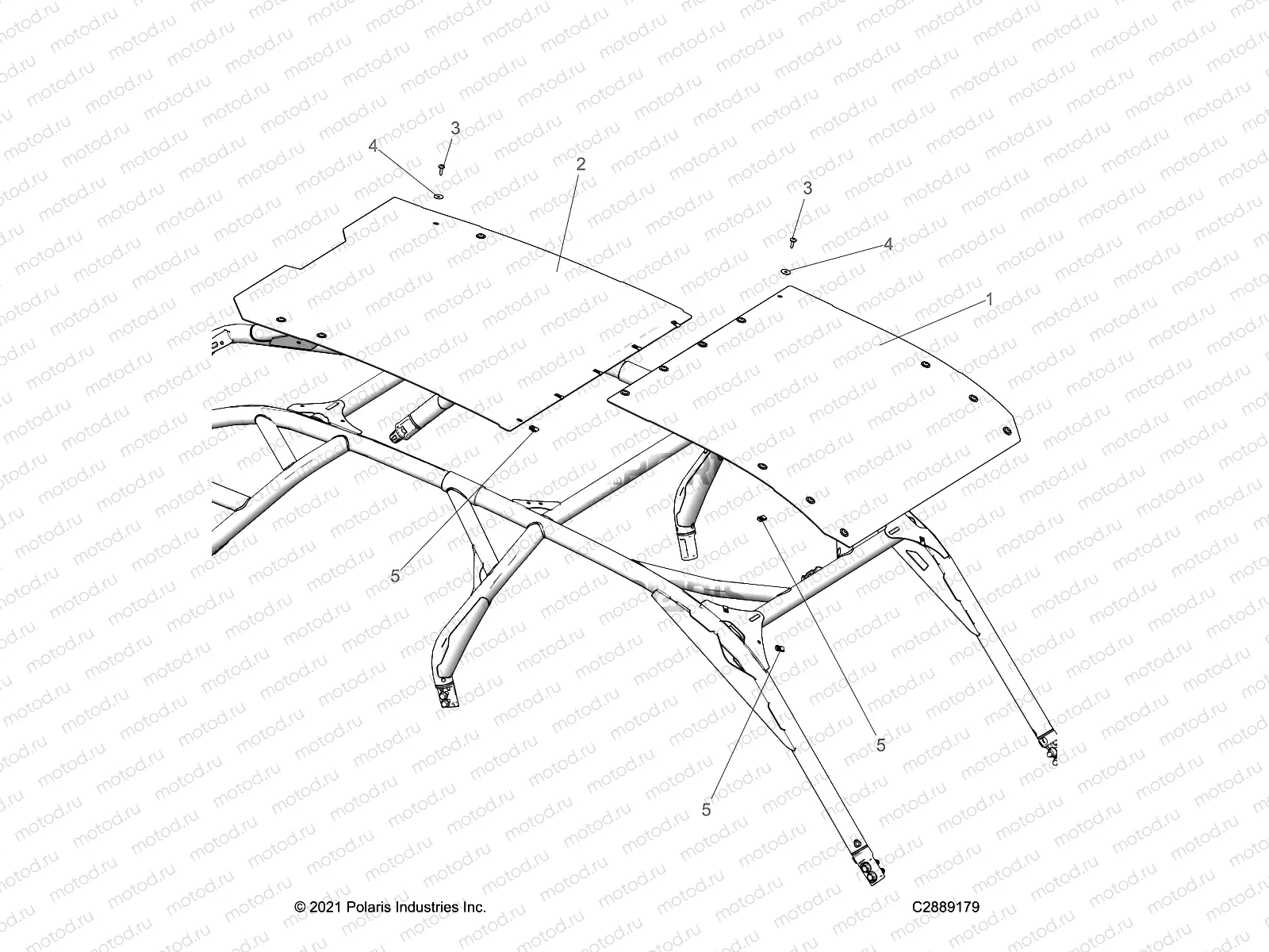 BODY | BODY, ROOF - Z23G4C92AL/BL (C2889179)