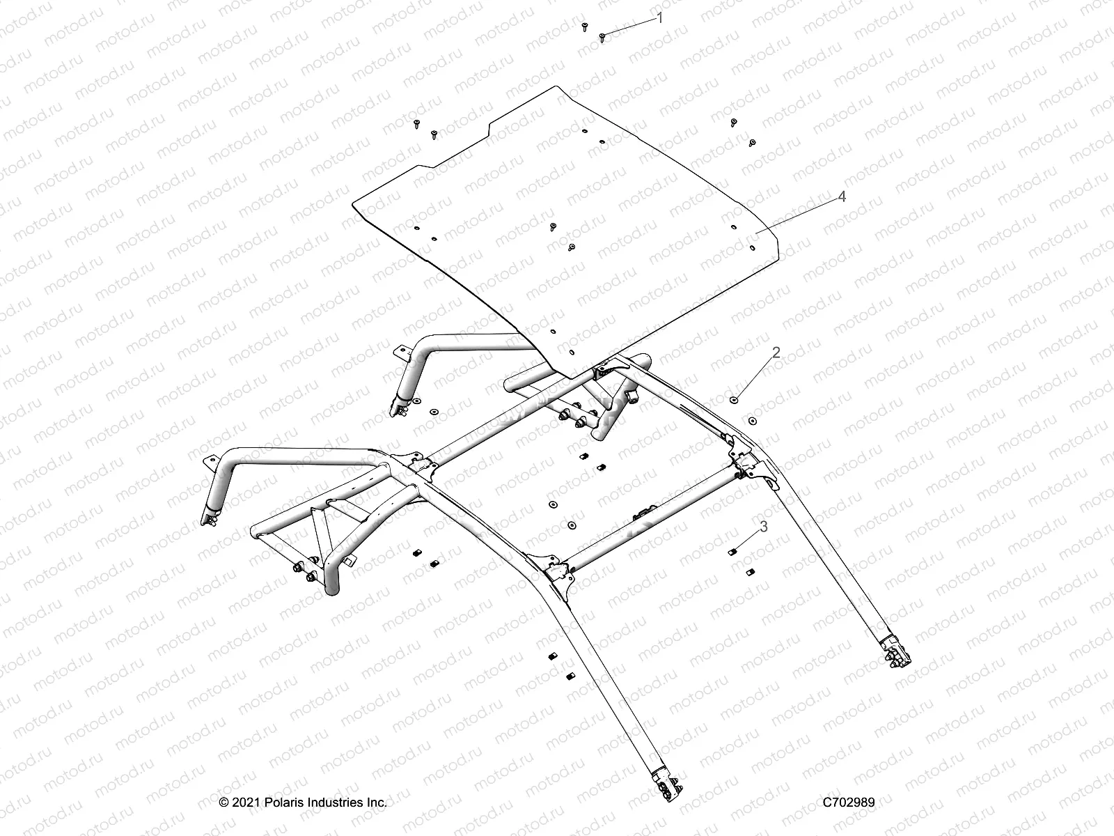 BODY | BODY, ROOF - Z23GAD92A/92B (C702989)