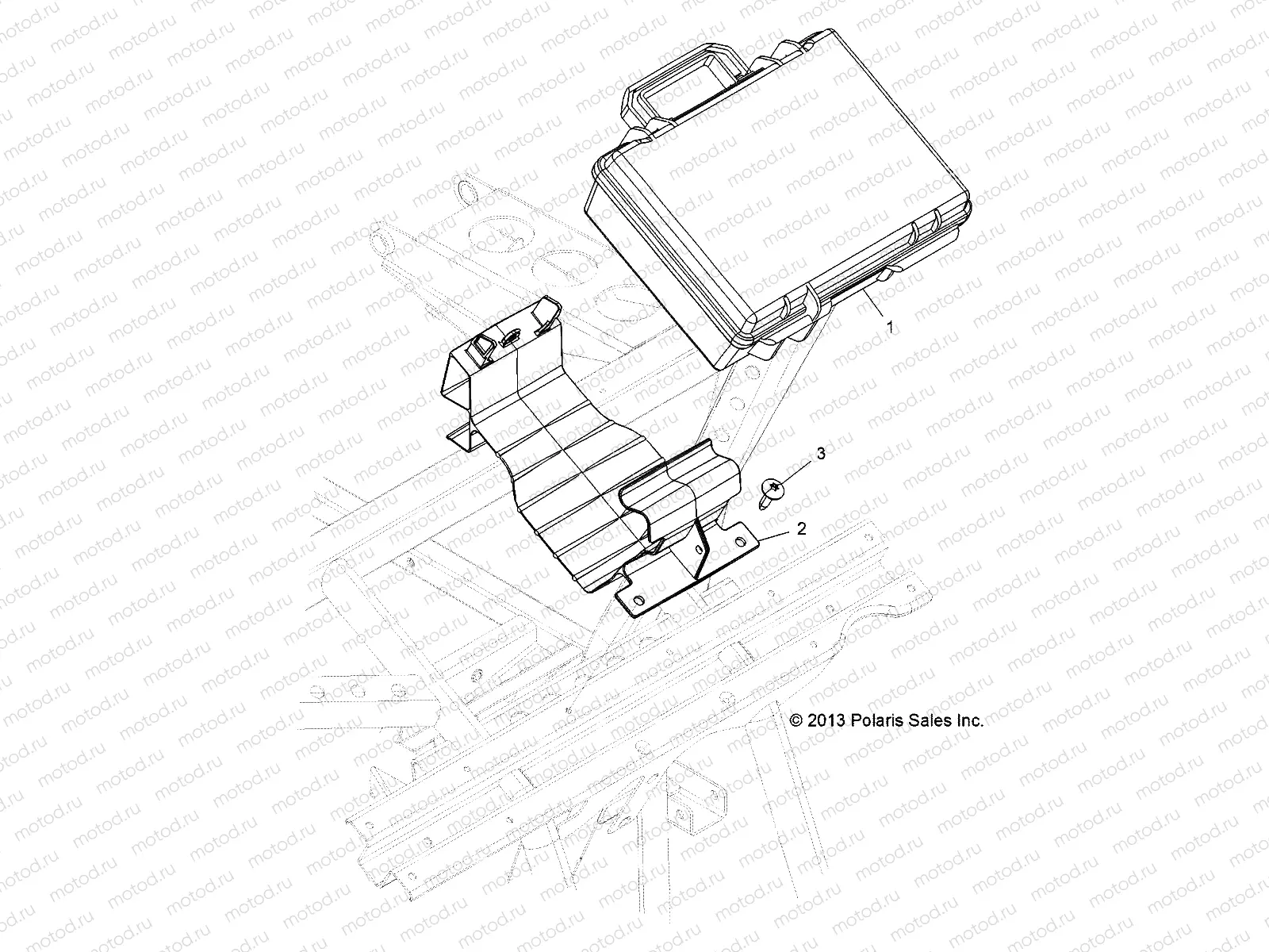 BODY | BODY, SEALED BOX - R13VE7EAS (49RGRBBOX13RZRS)