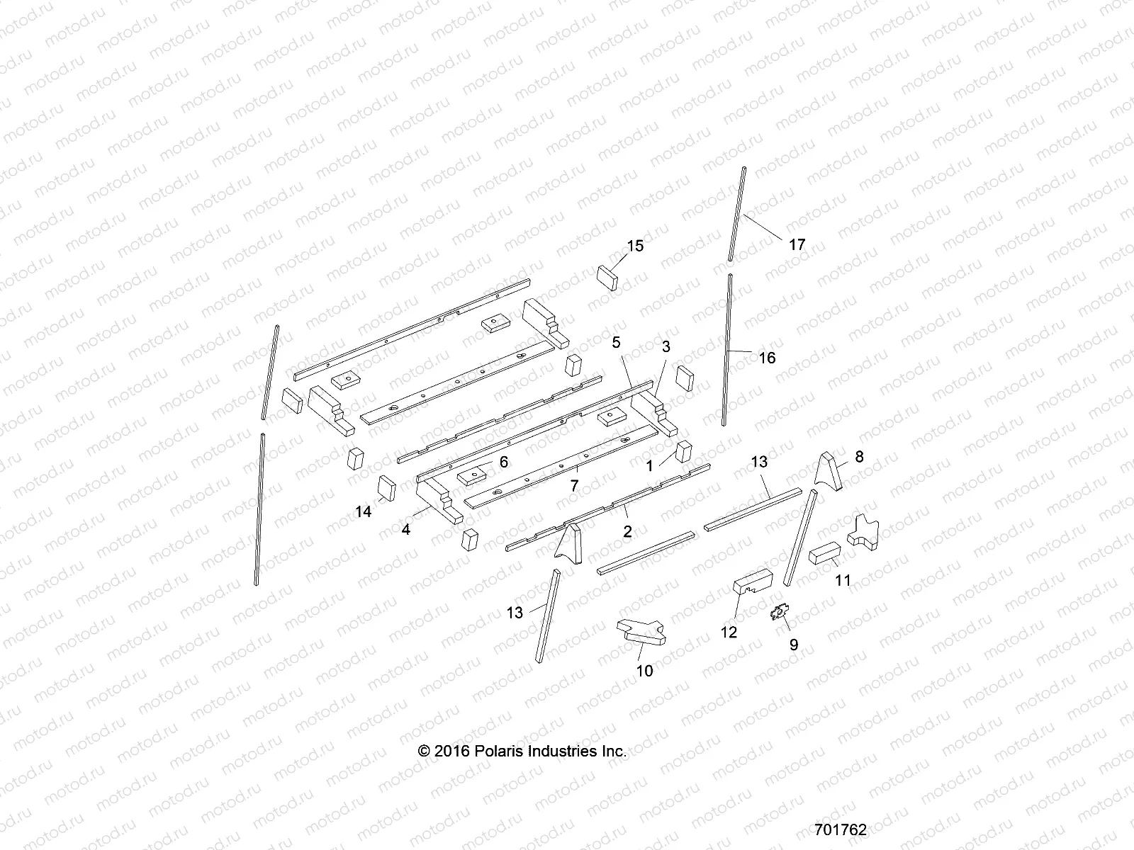 BODY | BODY, SEALING FOAM - R17RVU99AV/BV (701762)