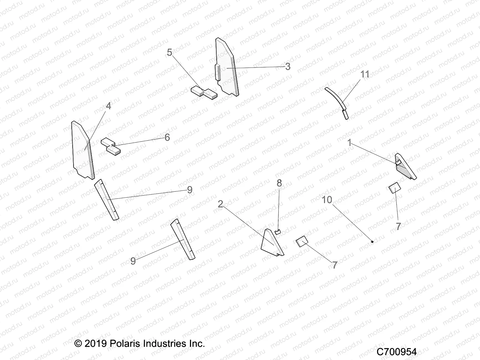 BODY | BODY, SEALING FOAM - R20RSW99AA/AP/AX/A9/BA/BP/BX/B9 (C700954)