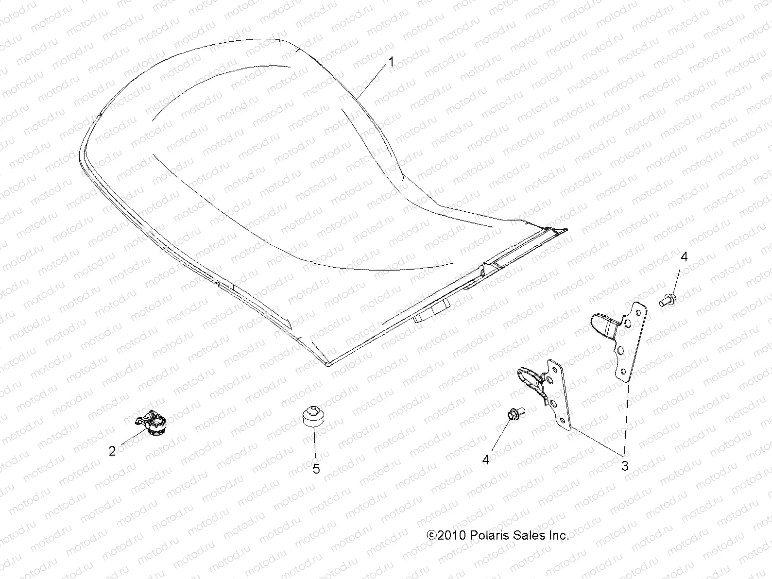 BODY | BODY, SEAT - A13ZN5EFF (49ATVSEAT10SPXP850)