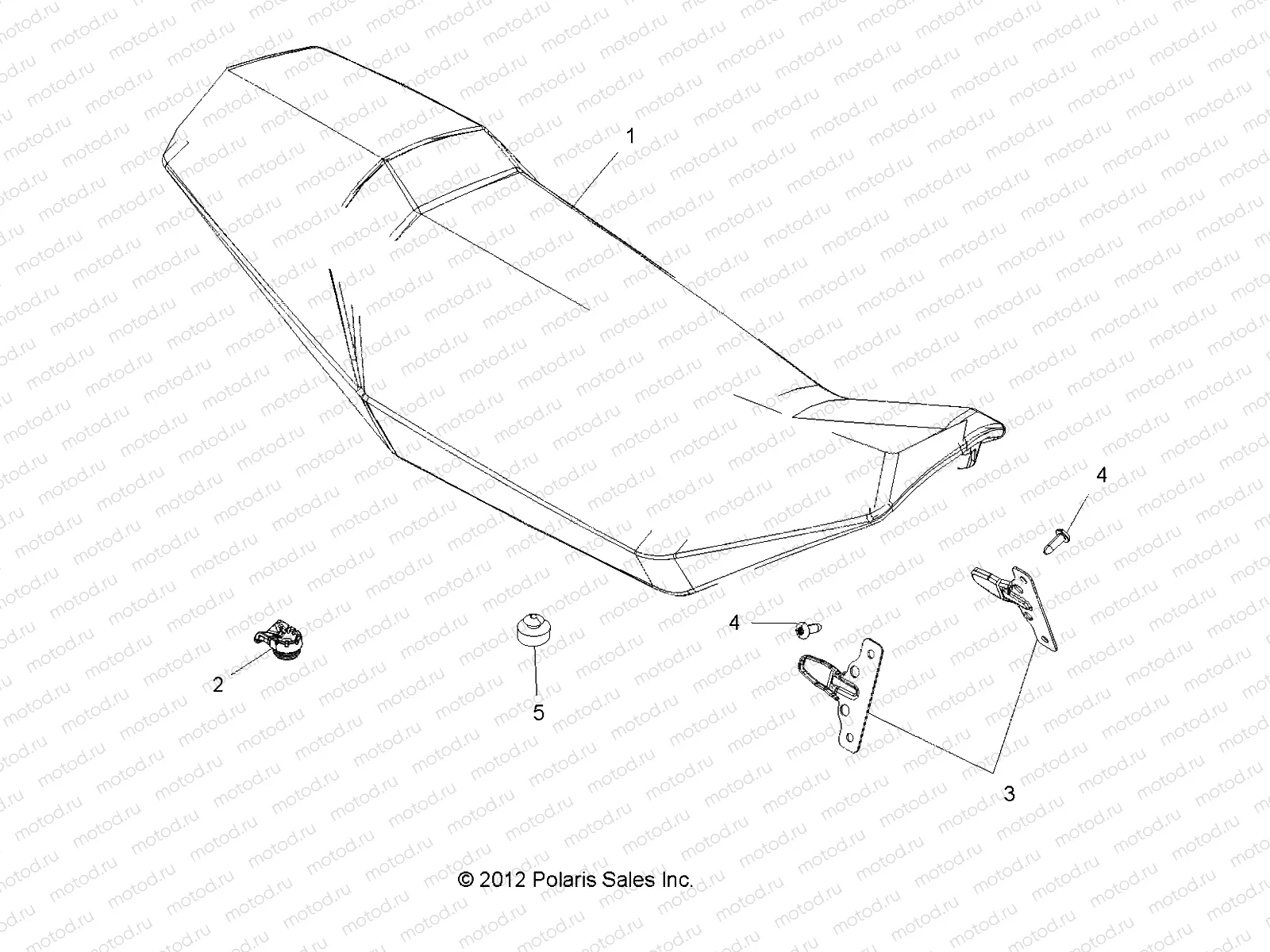 BODY | BODY, SEAT - A15SVA85FD (49ATVSEAT13850SCRAM)