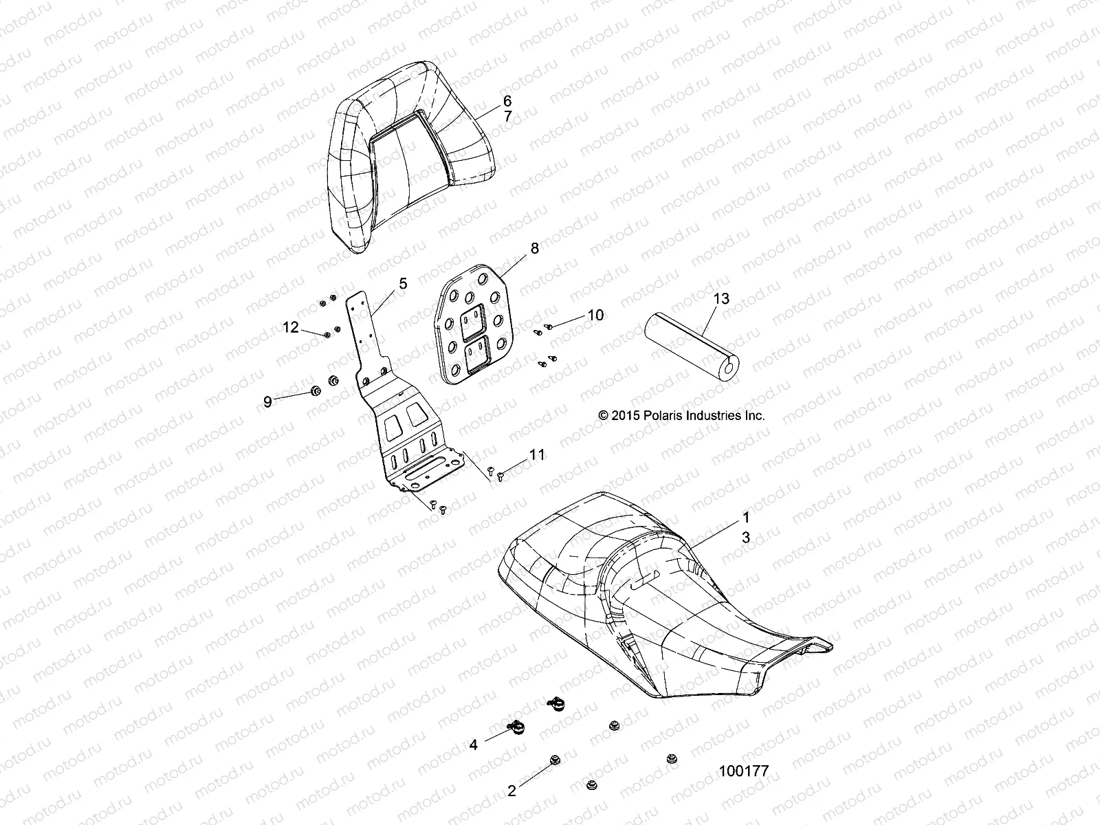 BODY | BODY, SEAT - A16SJE57AB (100177)