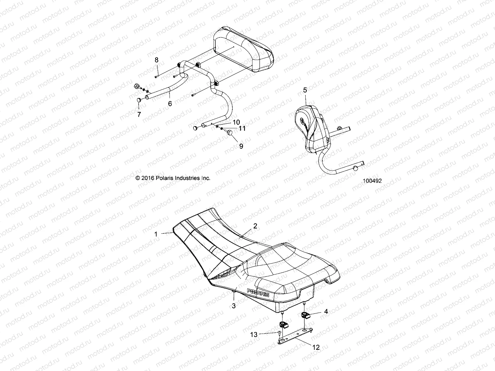 BODY | BODY, SEAT - A17S6S57C1/CM