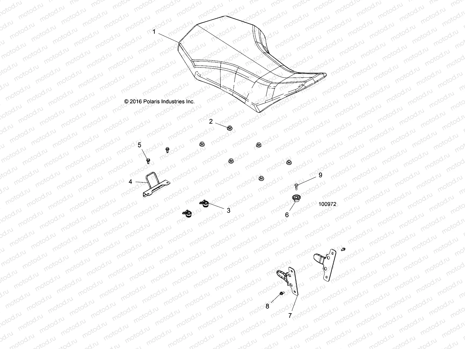 BODY | BODY, SEAT - A18SXS95FR (100972)